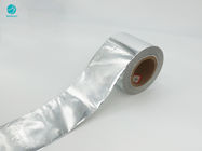 Papel de embalaje plateado del papel de aluminio de la categoría alimenticia para el paquete interno del cigarrillo
