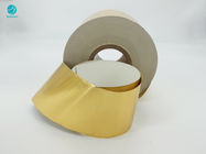 papel de papel compuesto de oro de papel de aluminio de 58gsm Rolls para el paquete del cigarrillo