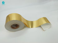 papel de papel de oro de papel de aluminio de embalaje del cigarrillo 0.3Mpa con genio suave