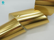 Cigarrillo brillante del tabaco del oro 55Gsm que envuelve el papel del paquete del papel de aluminio