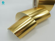 Papel compuesto liso de oro de papel de aluminio de 114m m para el embalaje interno del cigarrillo