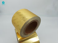 Papel compuesto de sellado caliente de papel de aluminio del oro 8011 para el empaquetado del cigarrillo