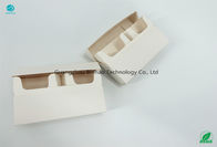 Cartón blanco del cigarrillo de la cubierta de la caja HNB del E-cigarrillo de los materiales plegables del paquete