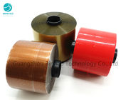 Rojo del sello de la costura del rasgón fácil de la cinta del rasgón auta-adhesivo para el paquete del tabaco
