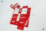 La impresión en offset de papel baja del cartón 225gsm del cigarrillo modifica diseño y el logotipo para requisitos particulares