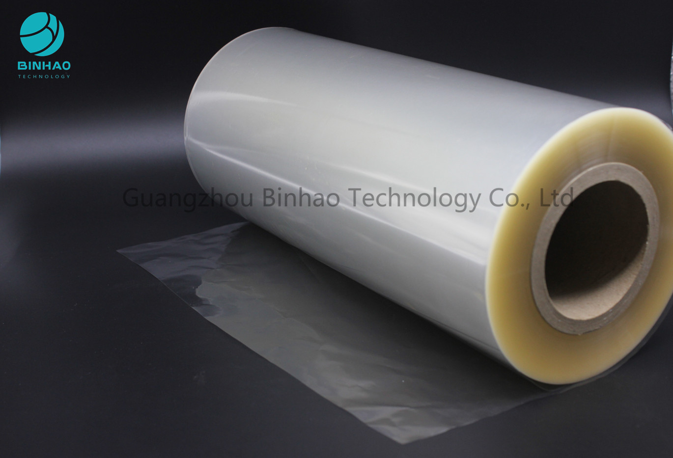 Película orientada biaxialmente olográfica transparente del embalaje del tabaco del polietileno del carrete de película