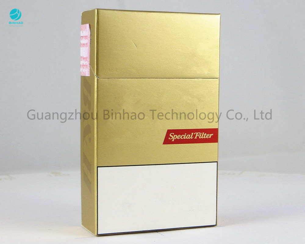 Cajas de cigarrillo de la cartulina del tamaño de la reina/caja del Cig del Super Slim con la cubierta del paquete