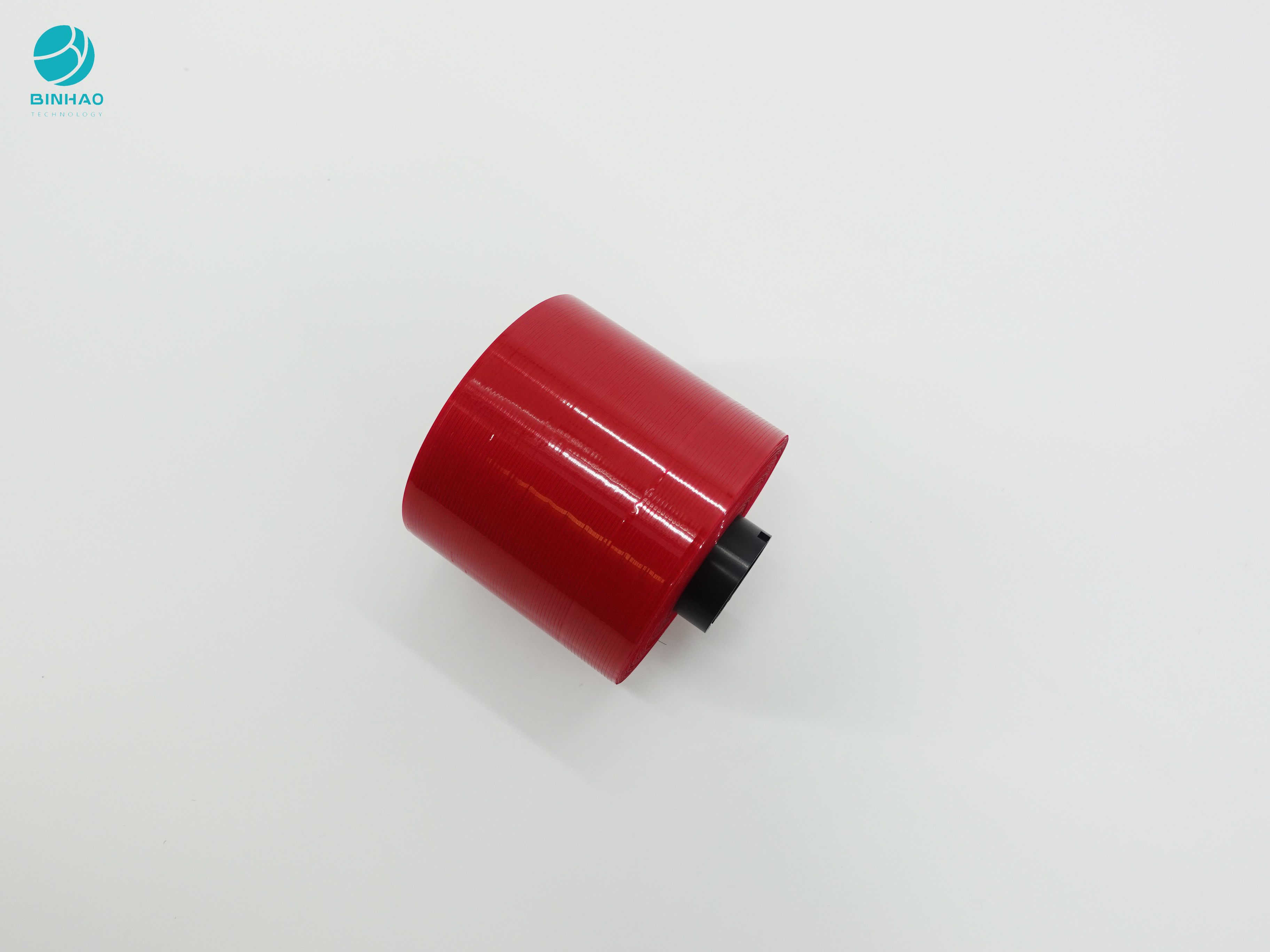 Cinta de falsificación anti rojo oscuro del rasgón del diseño 3m m para el embalaje de la caja del cigarrillo