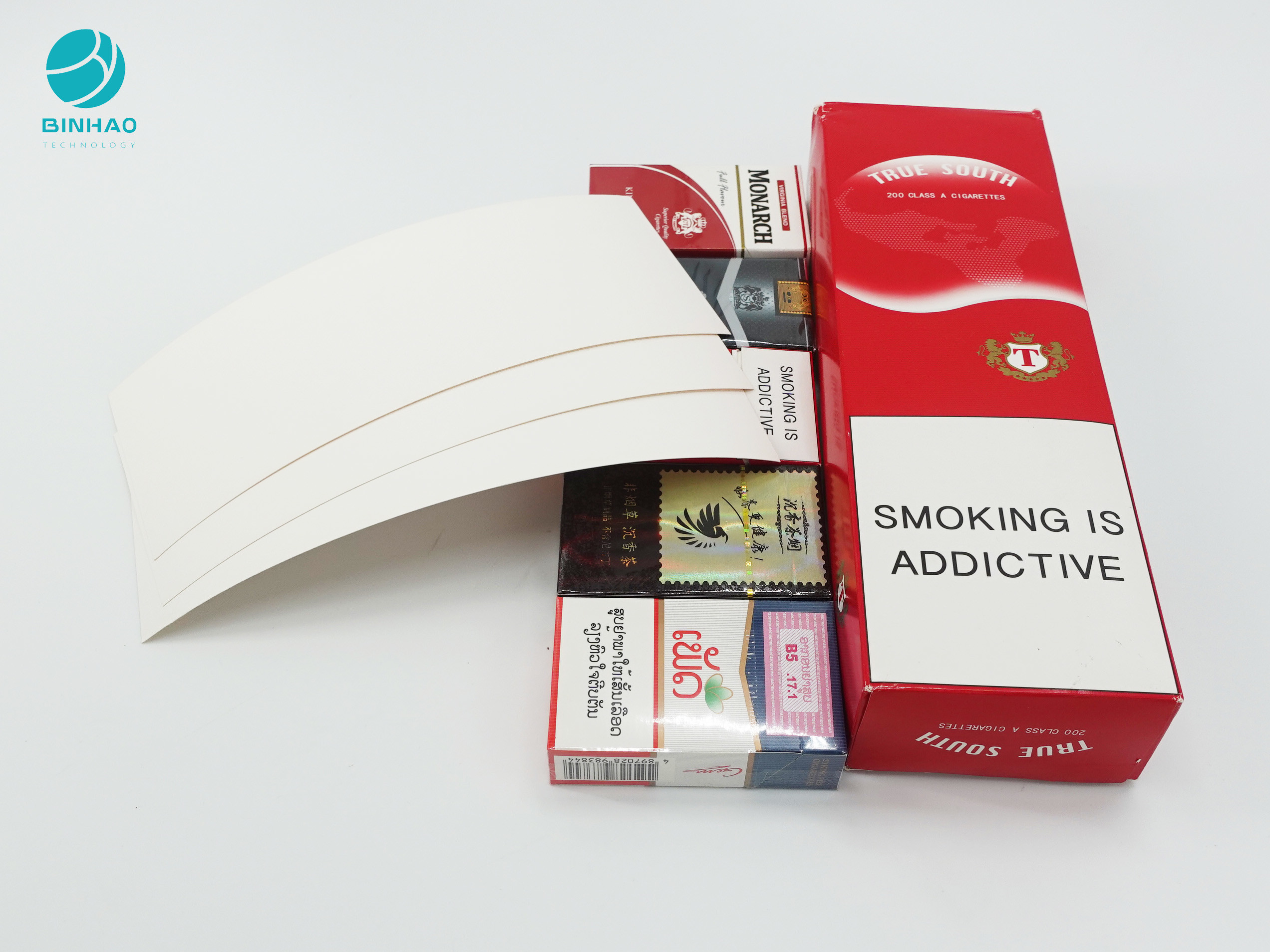 Cajas durables disponibles de encargo de la cartulina de la caja de papel para el empaquetado del cigarrillo