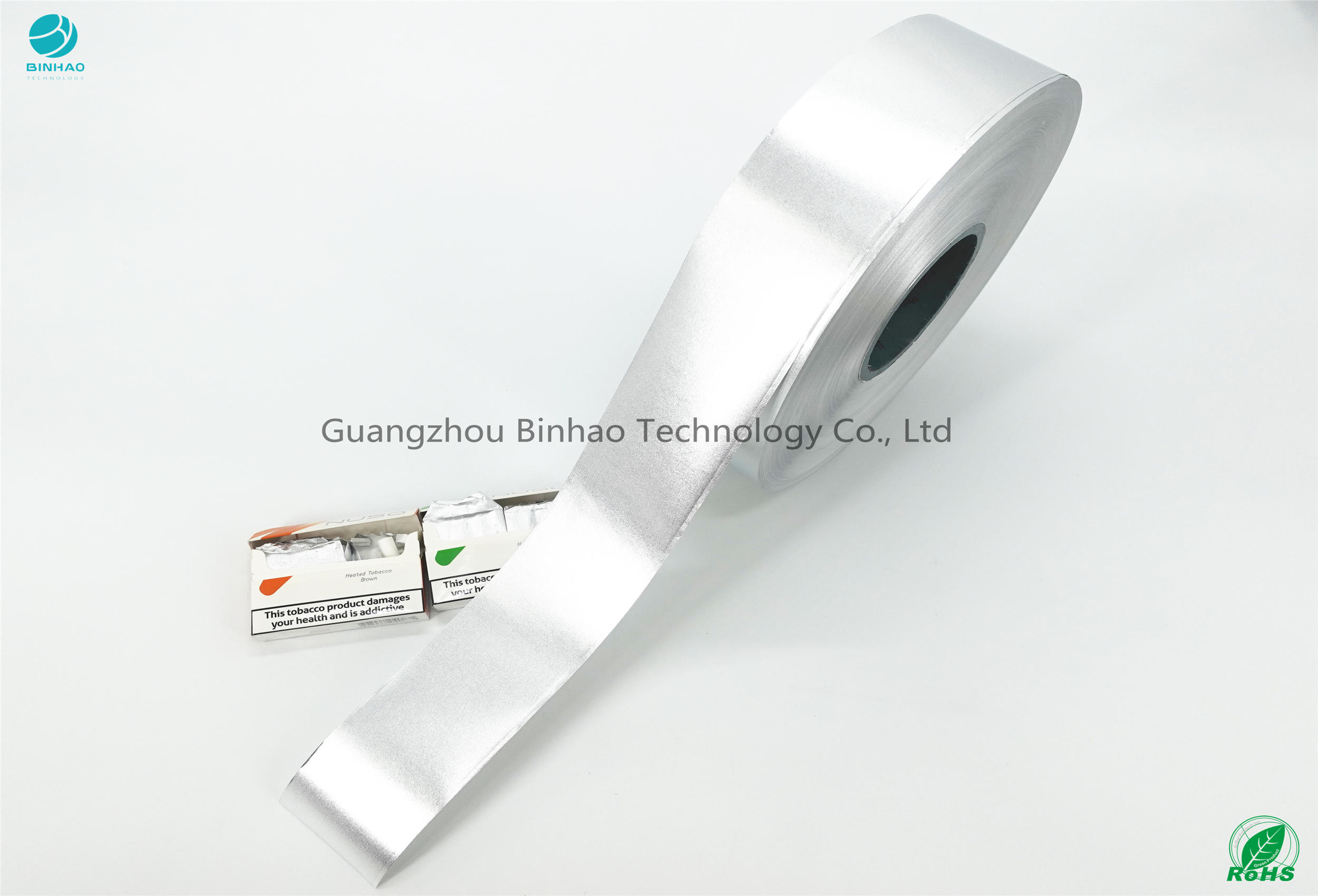 materiales de papel del paquete de embalaje del papel de aluminio de la anchura de 50m m del E-cigarrillo de HNB