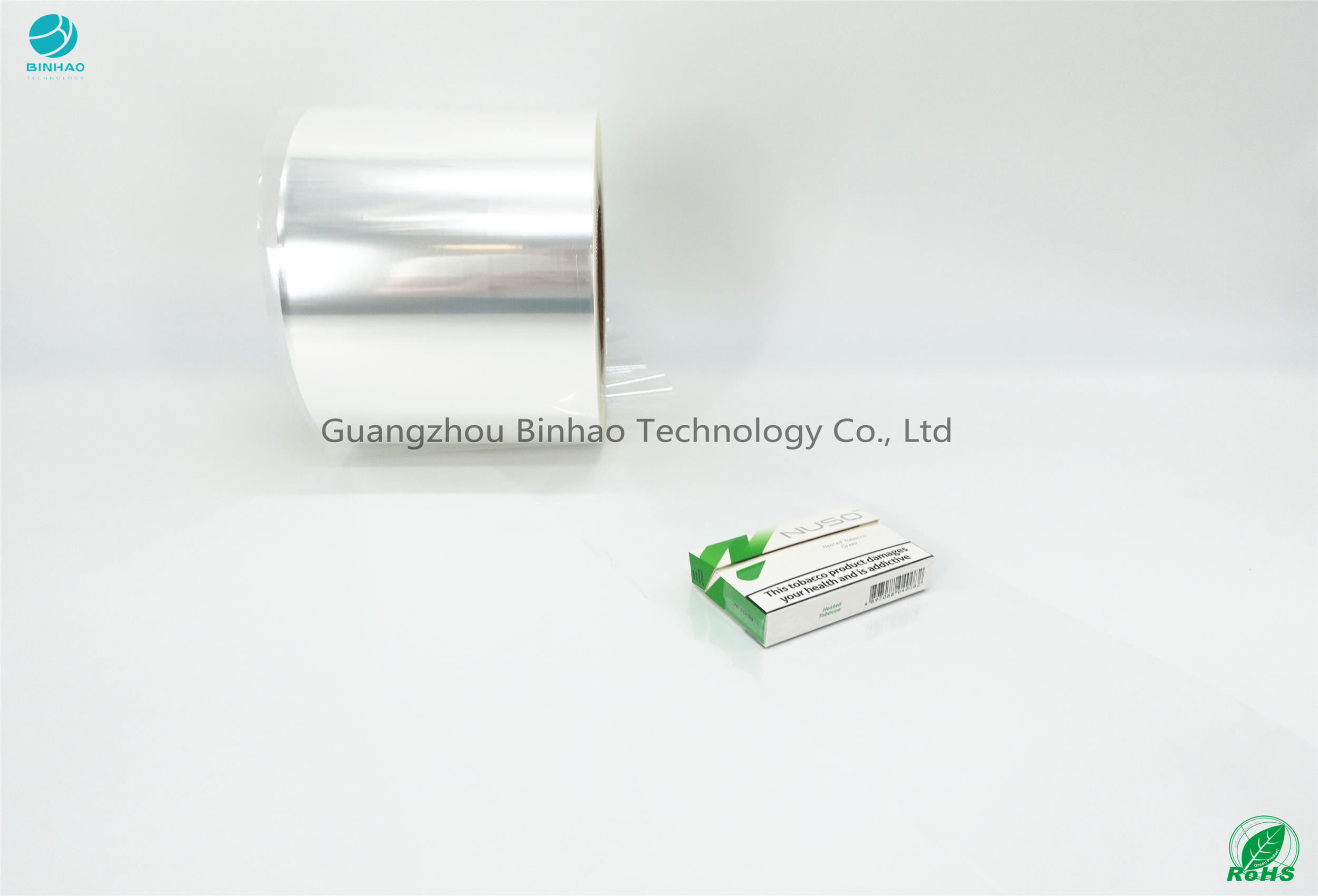 Película de los materiales BOPP del paquete de HNB E-Cigareatte para la contracción el 5% de Wrappping de los casos