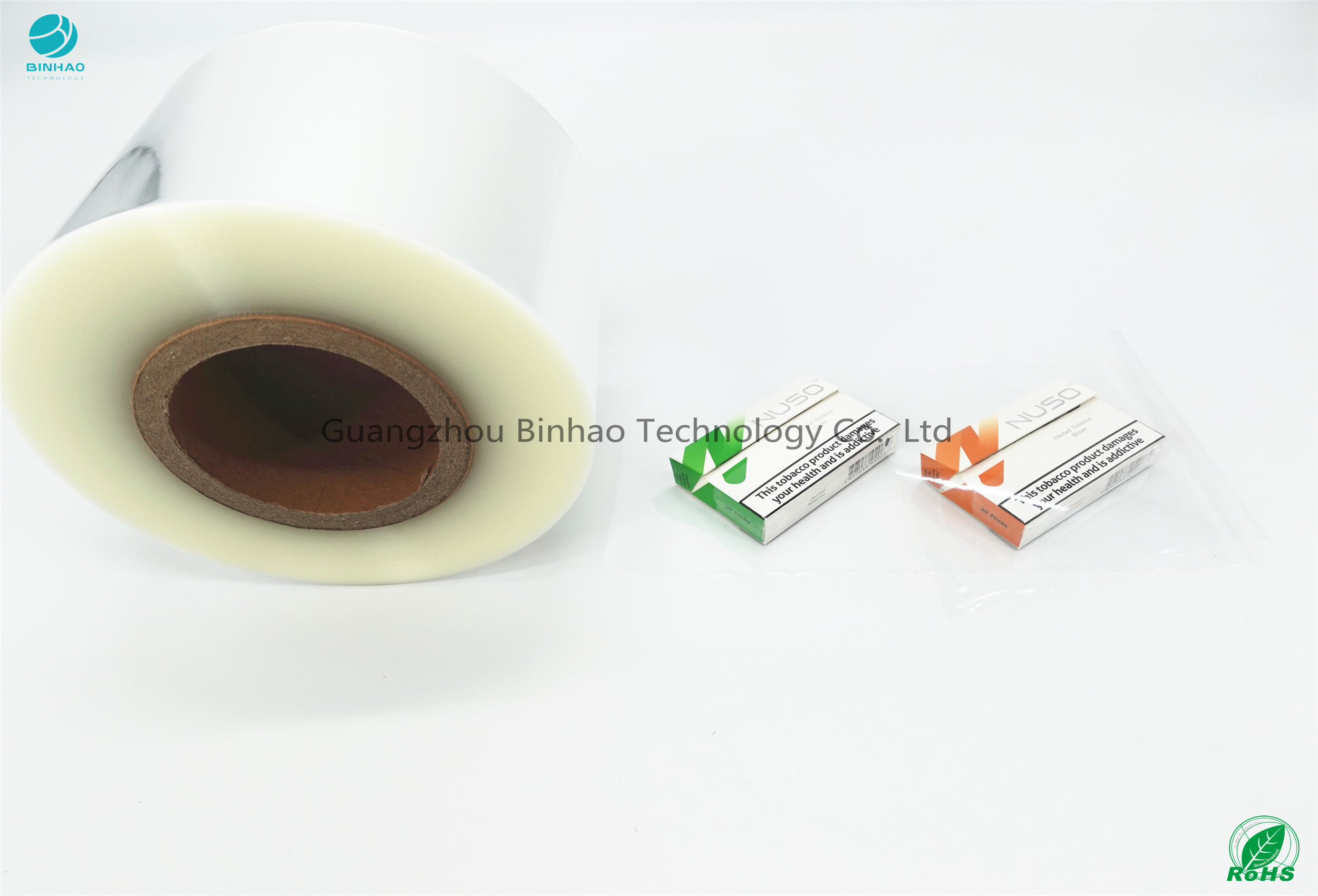 Papel de la base interna 76m m de los materiales del paquete del tabaco de la película del E-cigarrillo BOPP de HNB