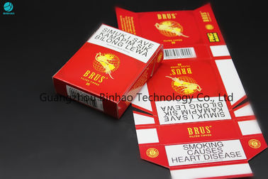 Caja de cigarrillo de encargo del papel de marfil, empaquetado del tabaco de 25 PC gigante